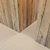 Wooden Corner Wall Panel Decor 3D model small image 3