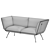 Altair Sofa System: Functional and Stylish 3D model small image 3