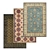 Title: High Quality Carpet Set 3D model small image 1