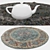 Versatile Round Carpets Set 16 3D model small image 3