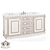 Handcrafted Bathroom Cabinet: Nicole Romano Home 3D model small image 1