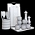 Versatile Kitchen Accessories 3D model small image 3