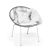 Vintage-inspired Joalie Armchair 3D model small image 2