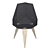 Arah Folding Chair: Low Poly 2015 Design 3D model small image 2