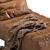 Timothy Oulton Shabby Chaise: Vintage Elegance for Your Space 3D model small image 3