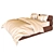 Modern Style Bed: Sleek Design and Superior Comfort 3D model small image 2