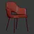 Elegant and Comfortable SACHA Chair 3D model small image 3