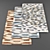 High-Res Carpet Collection | 5pcs Set 3D model small image 1