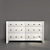 Anthropologie Merriton Three-Drawer Dresser Set - Elegant Storage Solution
Anthropologie Merriton Chest of Drawers - Stylish Space 3D model small image 3