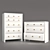 Anthropologie Merriton Three-Drawer Dresser Set - Elegant Storage Solution
Anthropologie Merriton Chest of Drawers - Stylish Space 3D model small image 4