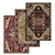 Title: Luxury Carpet Set for Stunning Interiors 3D model small image 1