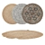 Title: Versatile Round Carpet Set 3D model small image 1