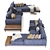 Bolivia Corner-Couch: Stylish Comfort for Any Space 3D model small image 2