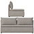 Versatile Victor Sofa: Customize Colors, Easy Assembly 3D model small image 2