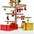 Rustic Wood Christmas Tree Set 3D model small image 2