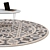 Elegant Circle Rugs | No. 106 3D model small image 2