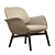 Elegant Italian Design: Martha Armchair 3D model small image 1