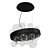 Elegant Disk Pendant Light 3D model small image 1