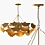 Glamour Glow Chandelier 3D model small image 1