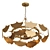 Glamour Glow Chandelier 3D model small image 4