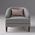 Parker Knoll 150 Fitzroy Chair 3D model small image 5