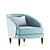 Parker Knoll 150 Fitzroy Chair 3D model small image 7