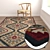 Luxury Carpet Set: High-Quality Textures for Close-Up and Wide-Angle Shots 3D model small image 5