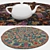 Round Carpet Set: Variety in Textures 3D model small image 3