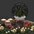 Christmas Delight: Festive Wreath & Ornament Set 3D model small image 4