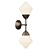 Waits Outdoor Sconce - Stylish, Sleek, and Weatherproof 3D model small image 2