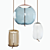 Elegant Knot Pendant Lights 3D model small image 1