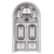 Classic 3D Max Door: 1470mm x 3000mm 3D model small image 5