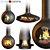 Focus Creation 2 Fireplace Set 3D model small image 1