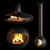 Focus Creation 2 Fireplace Set 3D model small image 3