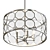 Reflective Geometric Drum Chandelier 3D model small image 1