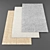 Modern Rugs Set: 6 Pieces with Texture Archive 3D model small image 1