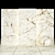 Premium Pietrasanta Marble Slabs 3D model small image 2