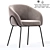 Xander Modern Dining Chair 3D model small image 1