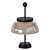 Elegant Crystal Glass Table Lamp 3D model small image 5