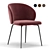 Elegant Ergonomic Minna Chair 3D model small image 1