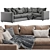 Ikea Vimle - Stylish and Versatile Sofa 3D model small image 5