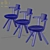 Artek Rival Chair - Sleek and Stylish 3D model small image 5