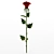  Metallic Rose Sculpture 3D model small image 4