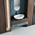 Modern Bathroom Set: Sink & Mixer 3D model small image 2