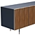 Elegant Garda Sideboard: Meroni Colzani 3D model small image 2