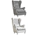 Retro Revival: Leset Vintage Armchair 3D model small image 5