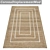 Luxury Carpets Set for Stunning Interiors 3D model small image 4