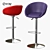 Table Chair - Modern Minimalist High Stool  Sleek, Versatile & Stylish 3D model small image 2