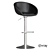 Table Chair - Modern Minimalist High Stool  Sleek, Versatile & Stylish 3D model small image 6