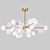 Modern Disc Chandelier 3D model small image 1